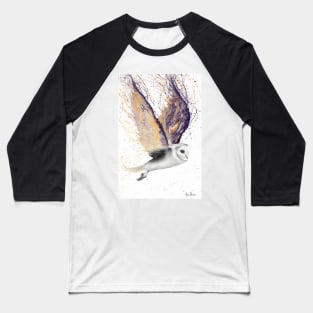 Opal Winged Owl Baseball T-Shirt